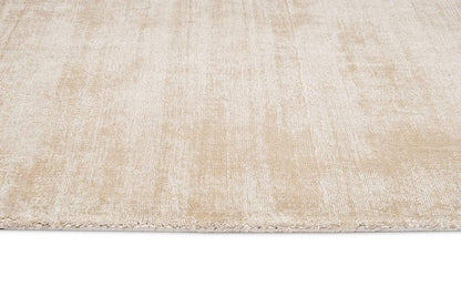 Celeste Ivory and Beige Handloom Ultra Soft Viscose Rug