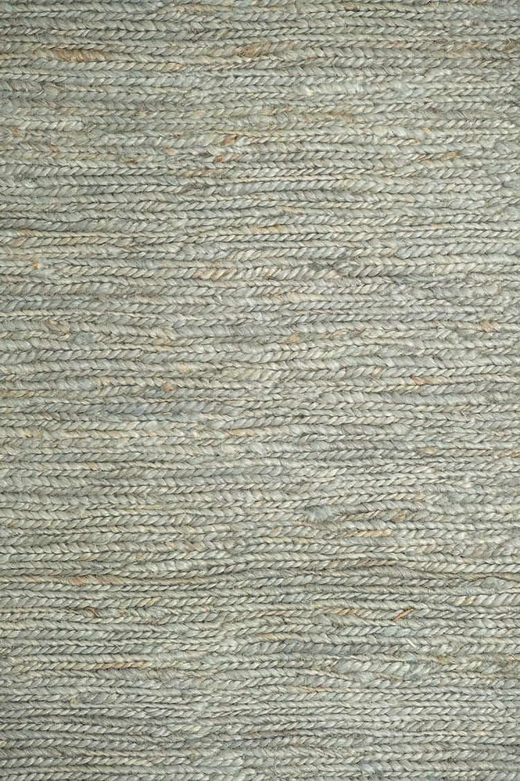 Verdant Green Natural Dyed Jute Schumak Hanwoven Rug and Runner