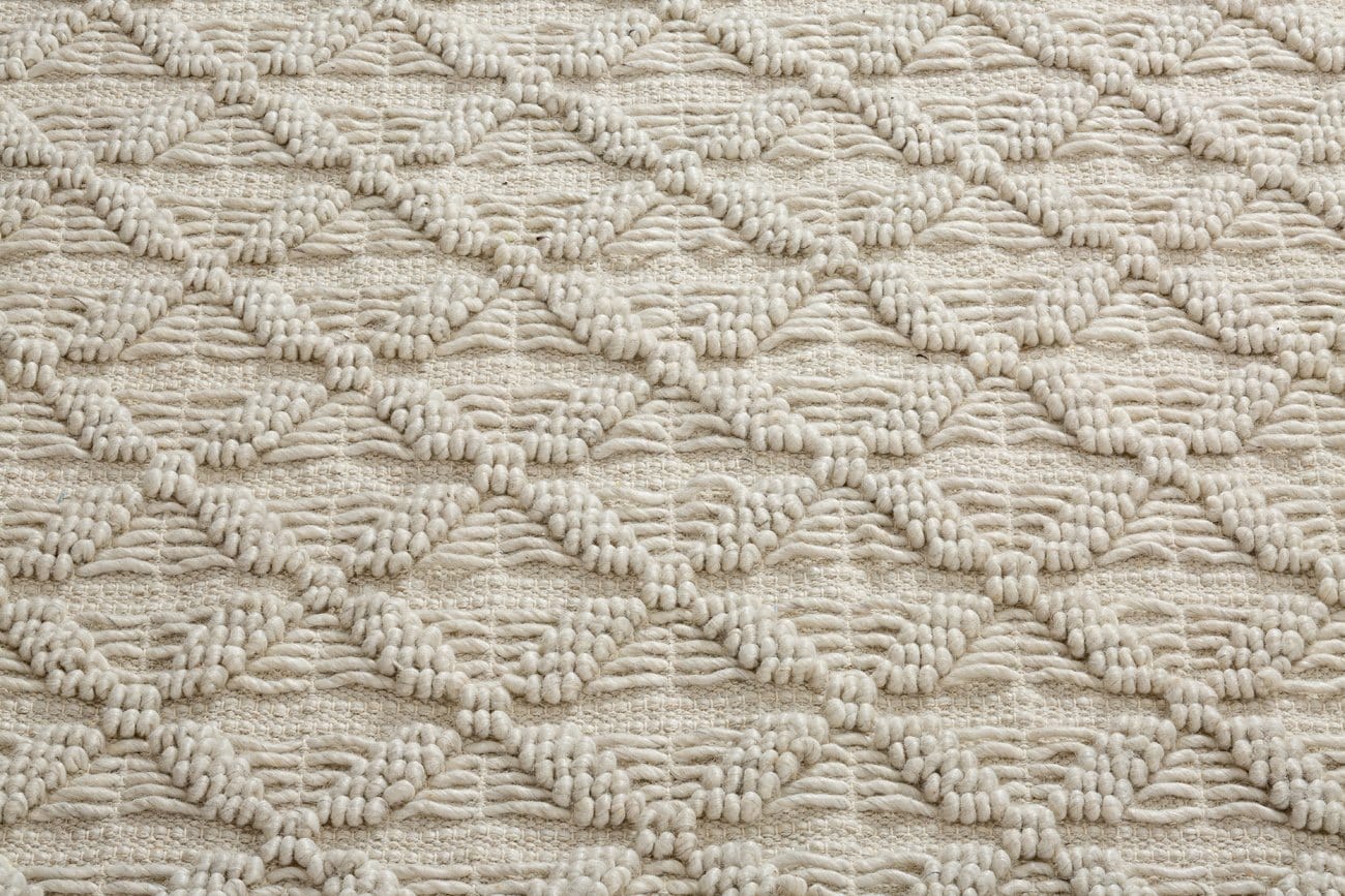 Lyanna Ivory Handwoven Wool Rug