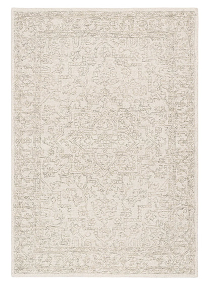 Everest Green & Ivory HandTufted Wool Carpet