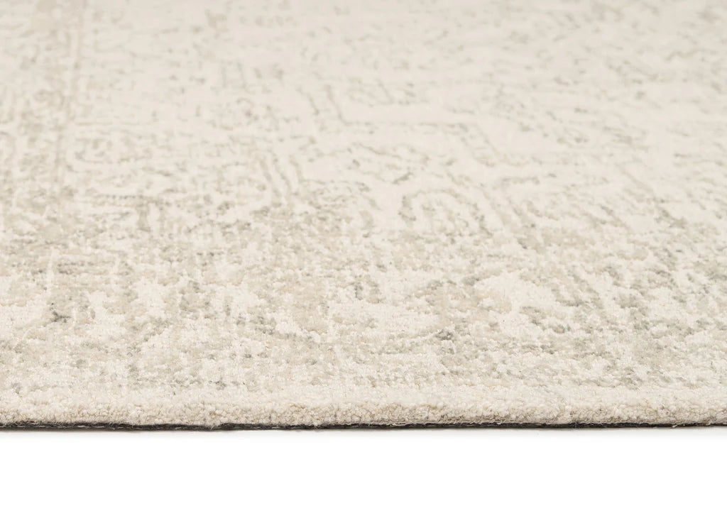 Everest Green & Ivory HandTufted Wool Carpet