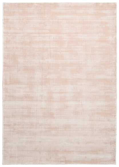 Sienna Blush and Ivory Handloom Tip sheared Ultra Soft Viscose Rug