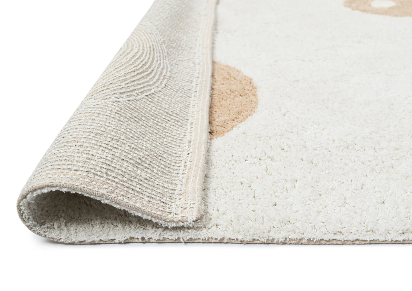 Yin Natural Cotton High Pile Soft Machine Washable Rug