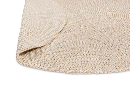 Nessa Hand-Crocheted Recycled Polyester Round Rug