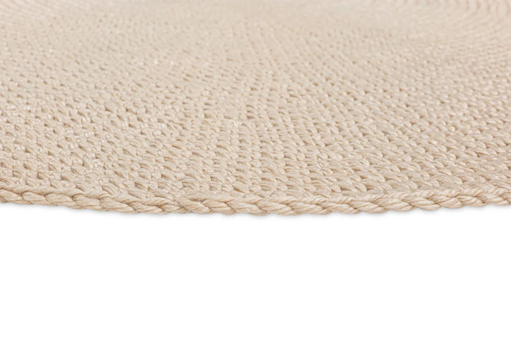 Nessa Hand-Crocheted Recycled Polyester Round Rug