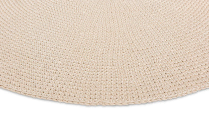 Nessa Hand-Crocheted Recycled Polyester Round Rug