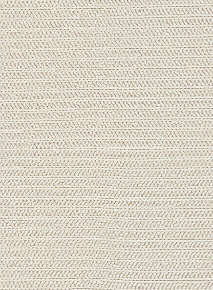 Elysia  Ivory Hand Knotted Recycled Polyester Ultra Soft Rug