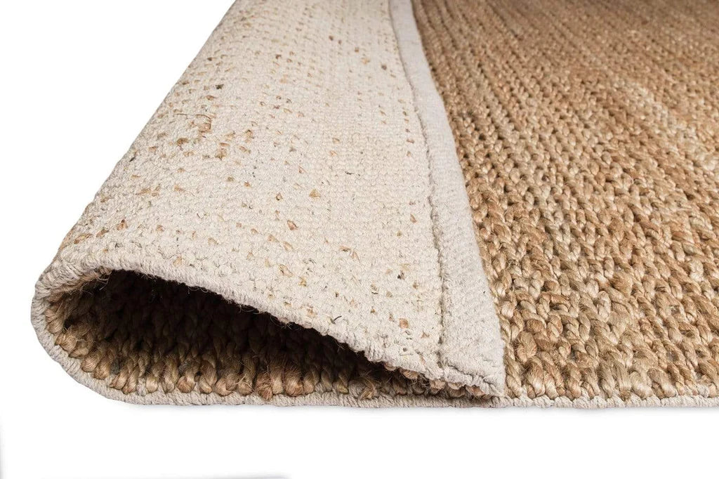 Solace Natural Jute Schumak Weave Handwoven Jute Rug