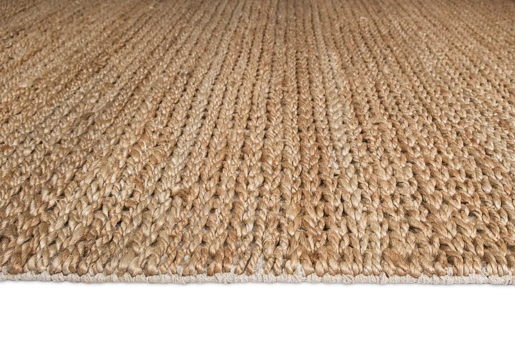 Kael Braided Handwoven Natural Jute Rug