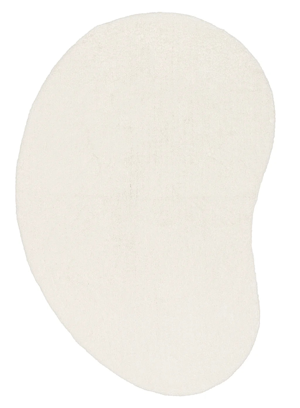 Hannah – Luxuriously Soft Ivory Table-Tufted Washable Cotton Rug